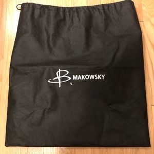 EUC Large b. makowsky Dust Bag